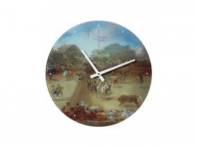 Часы интерьерные NT525 GOYA в Краснозёрском - krasnozyorskoe.mebel-nsk.ru | фото