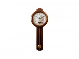 Часы настенные с маятником ДС-2МБ23-478 в Краснозёрском - krasnozyorskoe.mebel-nsk.ru | фото