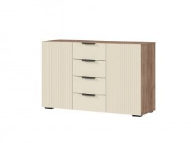 Комод 1200 Соната КМ-01 в Краснозёрском - krasnozyorskoe.mebel-nsk.ru | фото
