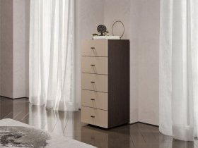 Комод 5 ящ. Гиза в Краснозёрском - krasnozyorskoe.mebel-nsk.ru | фото