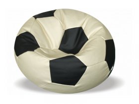 Кресло-мяч Футбол, иск.кожа в Краснозёрском - krasnozyorskoe.mebel-nsk.ru | фото