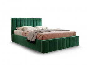 Кровать мягкая 1,6 Вена стандарт, вар.1 в Краснозёрском - krasnozyorskoe.mebel-nsk.ru | фото