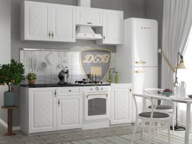 Кухонный гарнитур Гранд (белый) в Краснозёрском - krasnozyorskoe.mebel-nsk.ru | фото