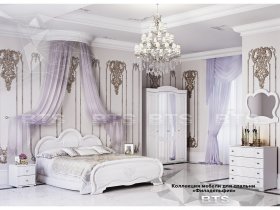 Модульная спальня «Филадельфия» в Краснозёрском - krasnozyorskoe.mebel-nsk.ru | фото