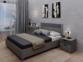 Модульная спальня Лион в Краснозёрском - krasnozyorskoe.mebel-nsk.ru | фото