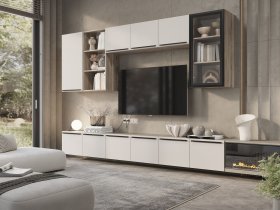 Модульная стенка Урбан в Краснозёрском - krasnozyorskoe.mebel-nsk.ru | фото