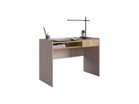 Стол 2 Доминика (кашемир/дуб крафт золотой) в Краснозёрском - krasnozyorskoe.mebel-nsk.ru | фото